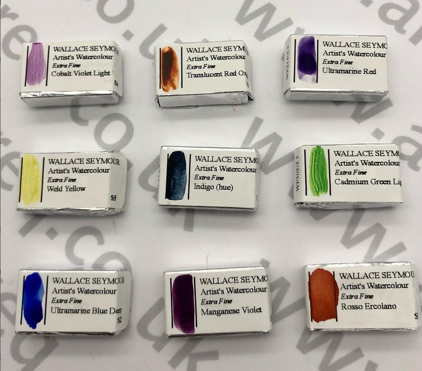 Wallace Seymour Watercolour Whole Pans