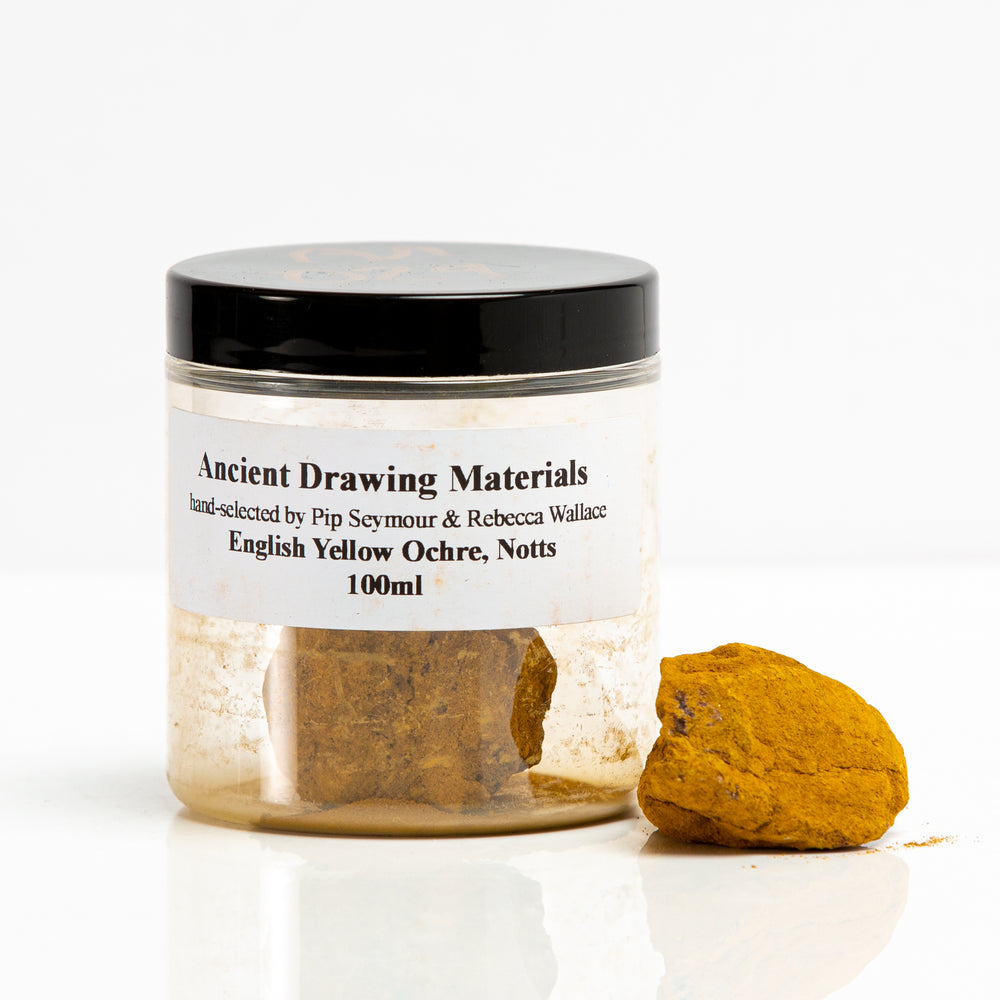 English Yellow Ochre, Notts Drawing Stone
