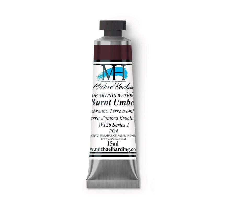 Michael Harding W126 Burnt Umber WC 15ml