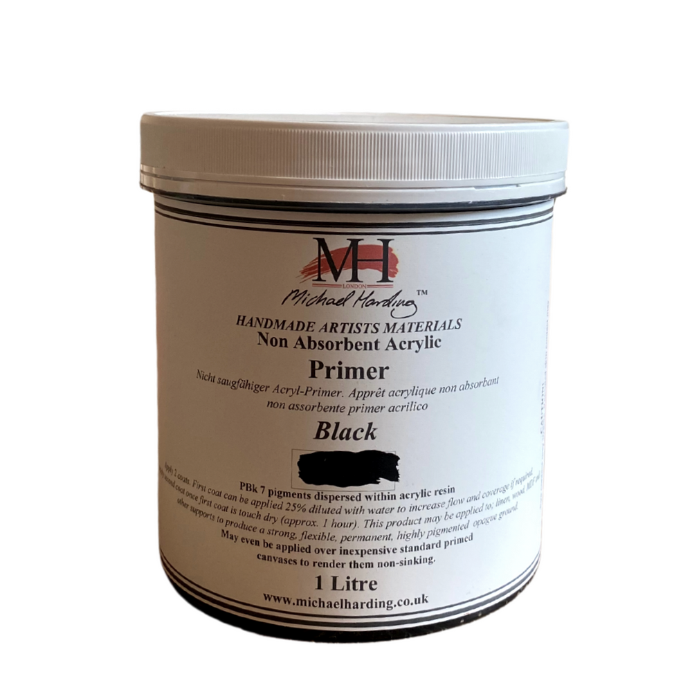 Michael Harding : Non-Absorbent Acrylic Primer - Black
