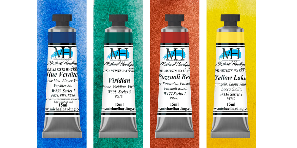 Michael Harding Watercolour Paint Atmospheric Set 15ml