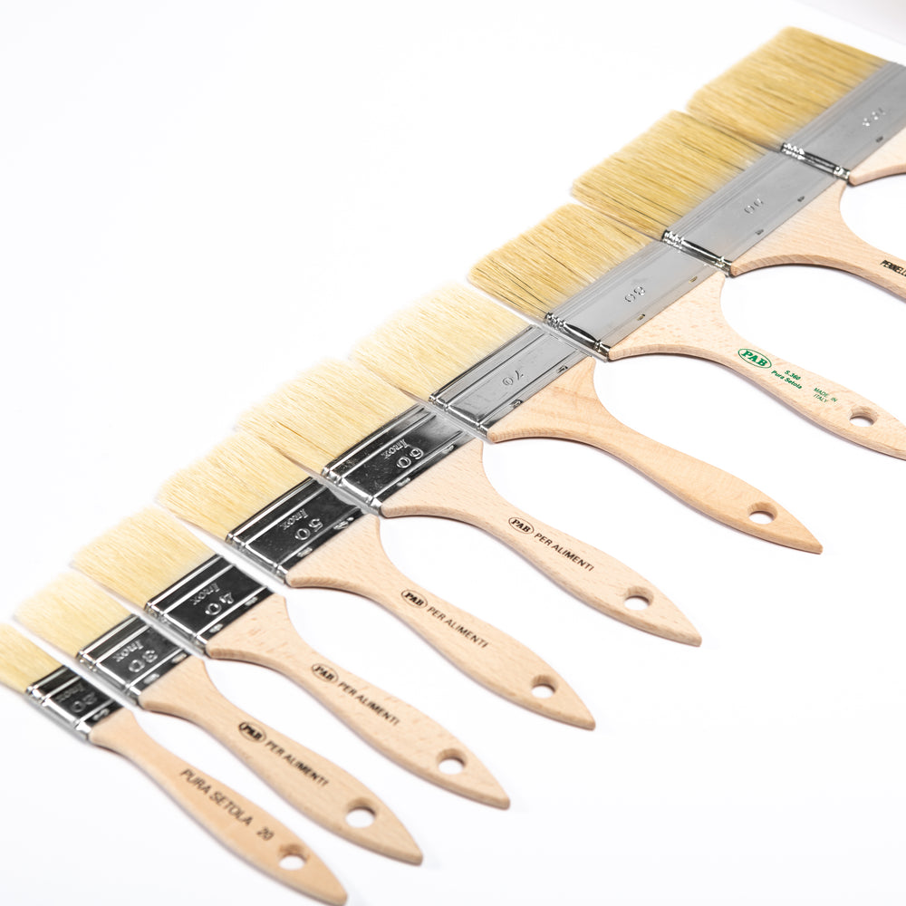 PAB Pure Bristle Flat Varnish Brush