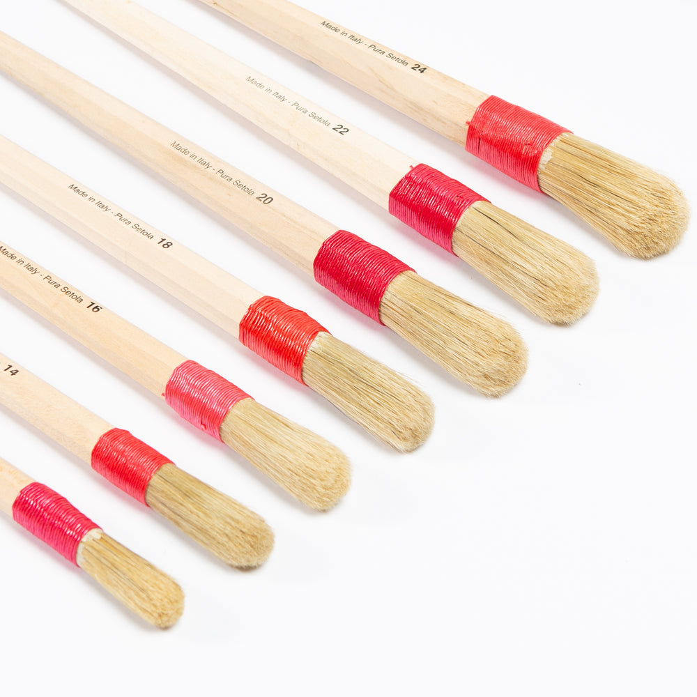 PAB “Muccino” Fresco Pure Bristle Brush