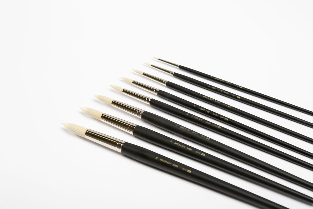 PAB “BRISLON” Synthetic Round Hog Brush