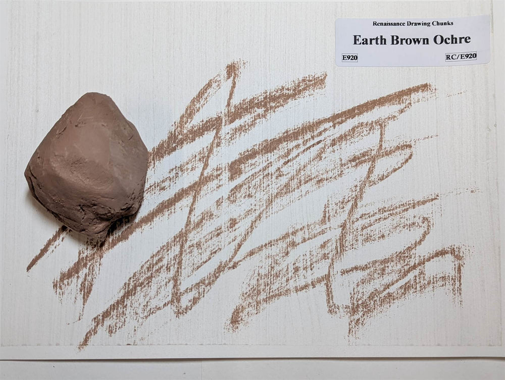 Wallace Seymour Renaissance Drawing Chunks - Earth Brown Ochre