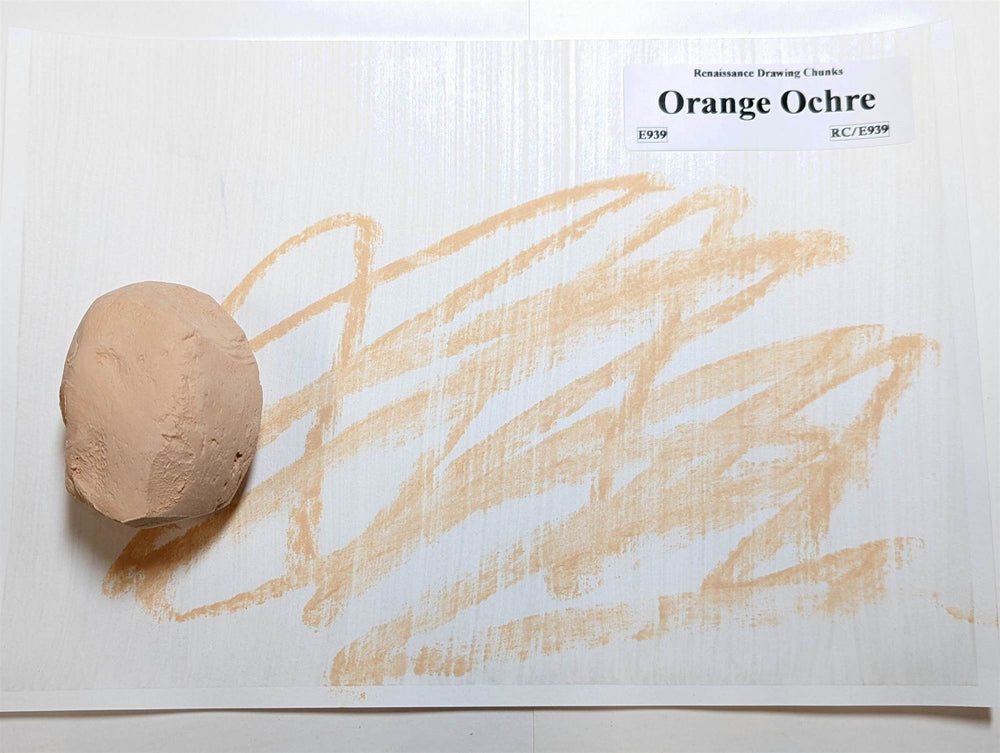 Wallace Seymour Renaissance Drawing Chunks - Orange Ochre