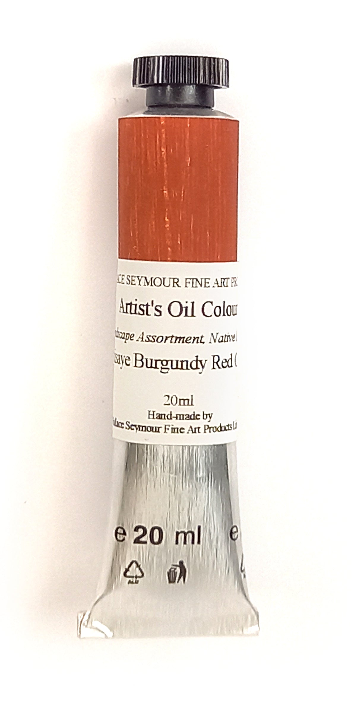 Wallace Seymour - Natural Paint System - Oil -  Puisaye Burgundy Red Ochre