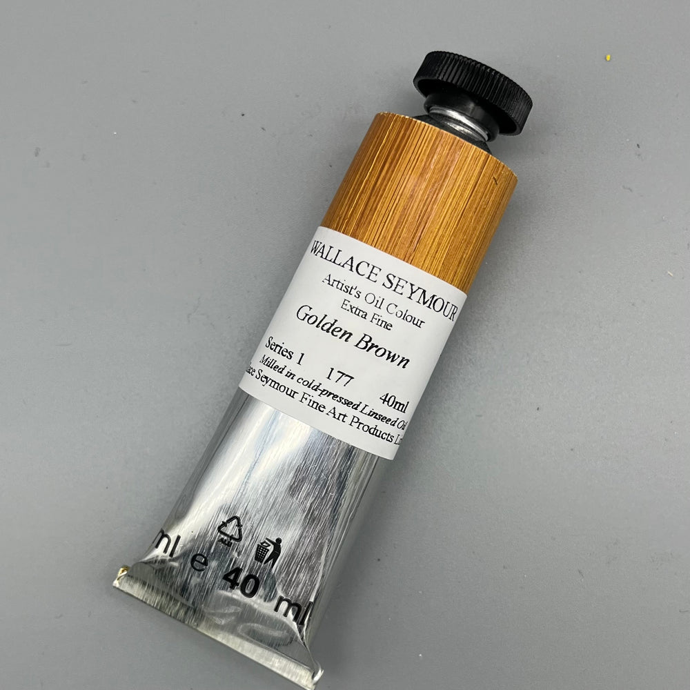 Wallace Seymour Oil Paint: Golden Brown