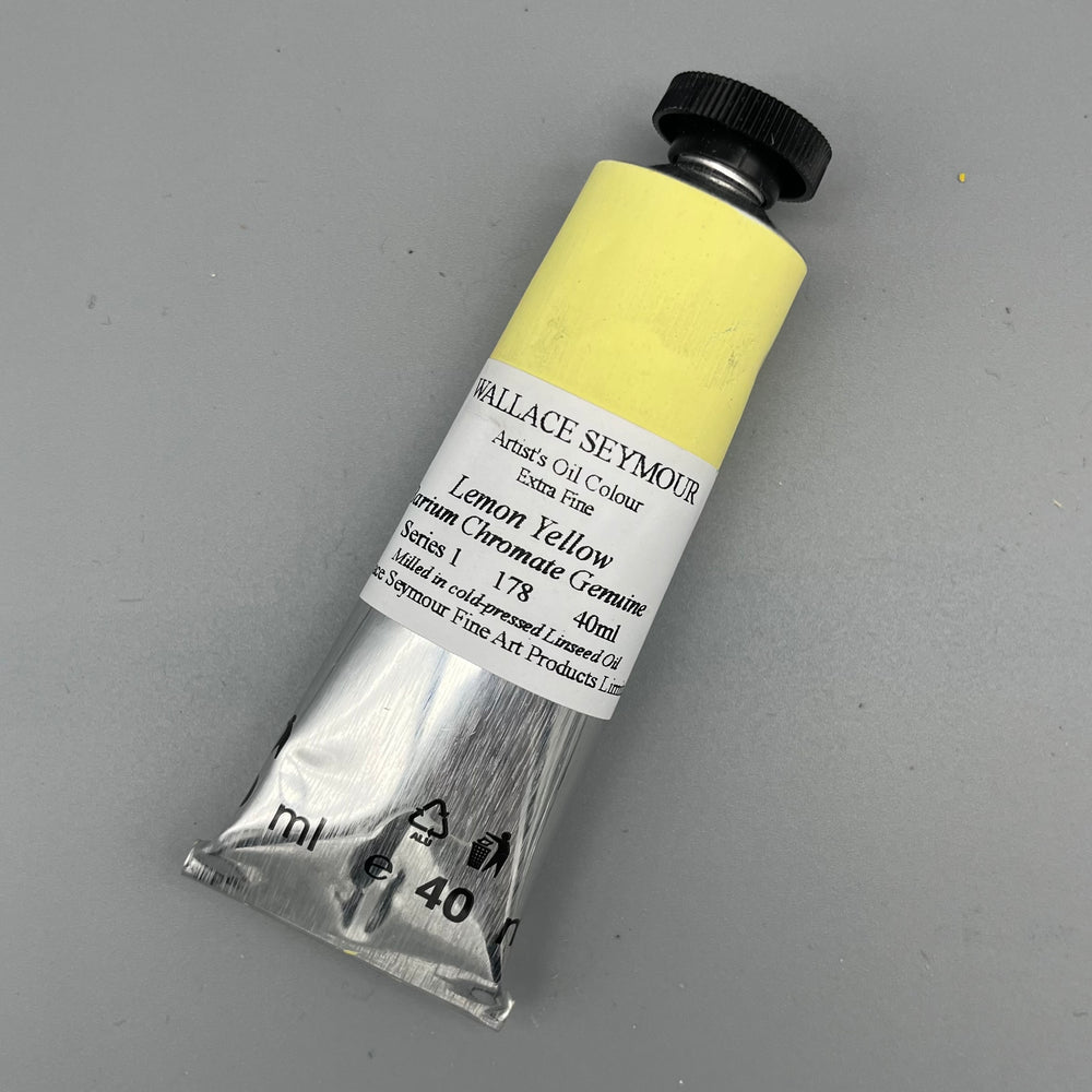 Wallace Seymour Oil Paint: Lemon Yellow