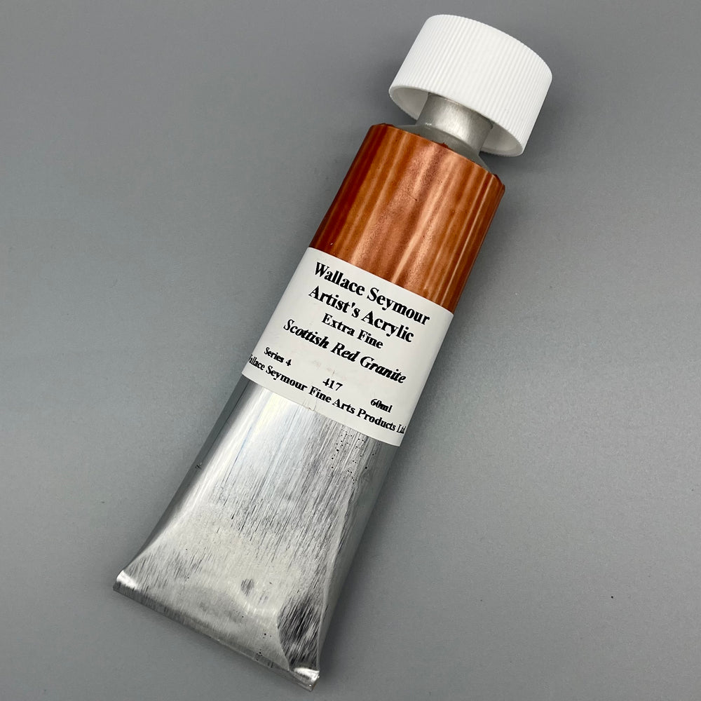 Scottish Red Granite - Wallace Seymour Acrylic Paint