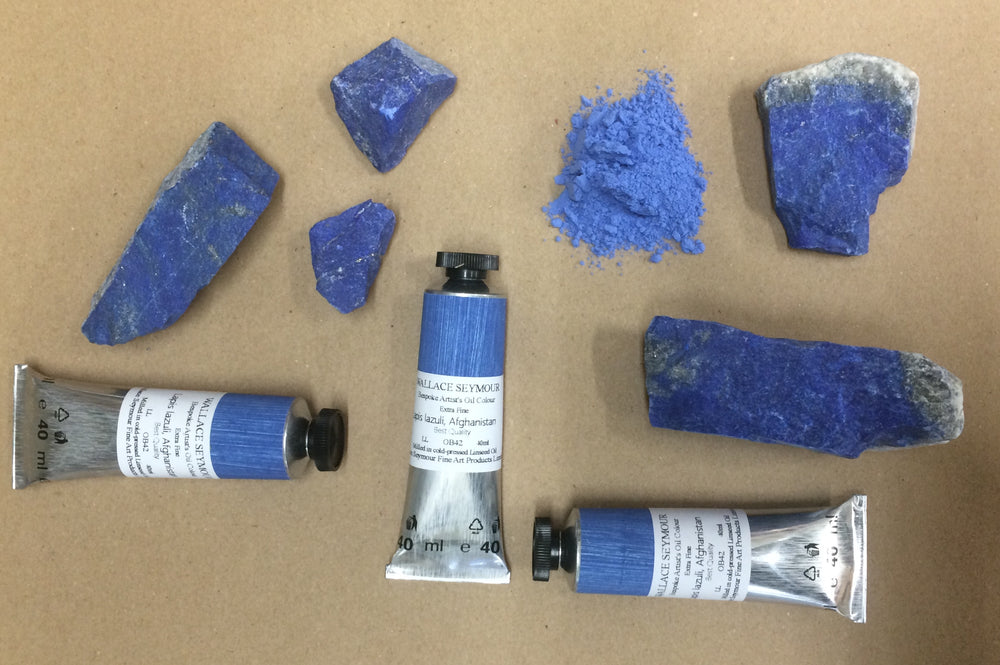 Wallace Seymour Lapis Lazuli, Afghanistan Bespoke Oil Paint