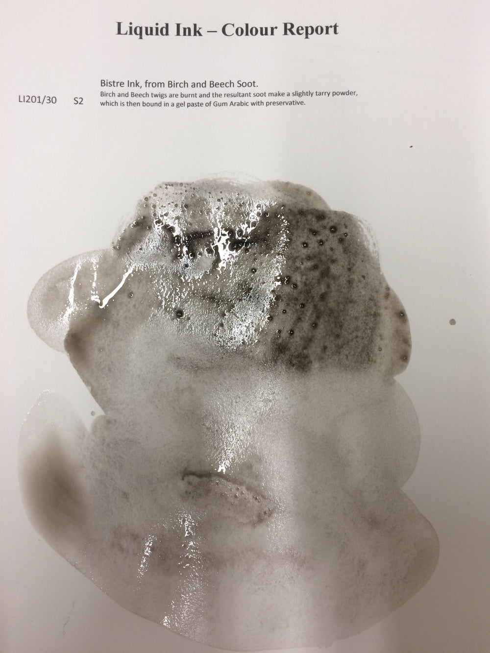 Wallace Seymour Liquid Ink - Bistre Ink