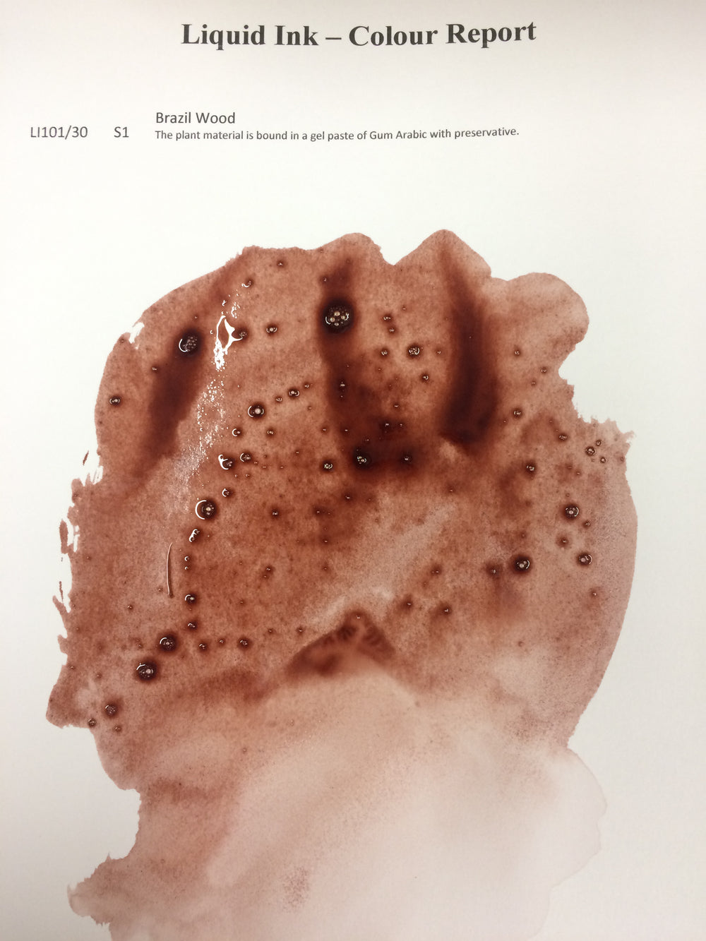 Wallace Seymour Liquid Ink - Brazil Wood