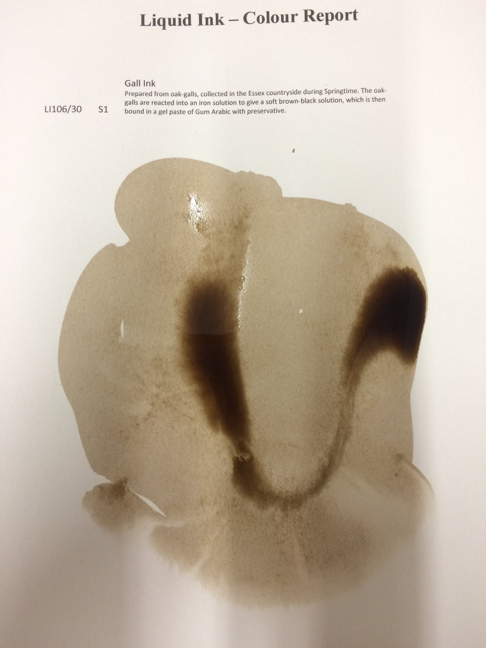 Wallace Seymour Liquid Ink - Gall Ink