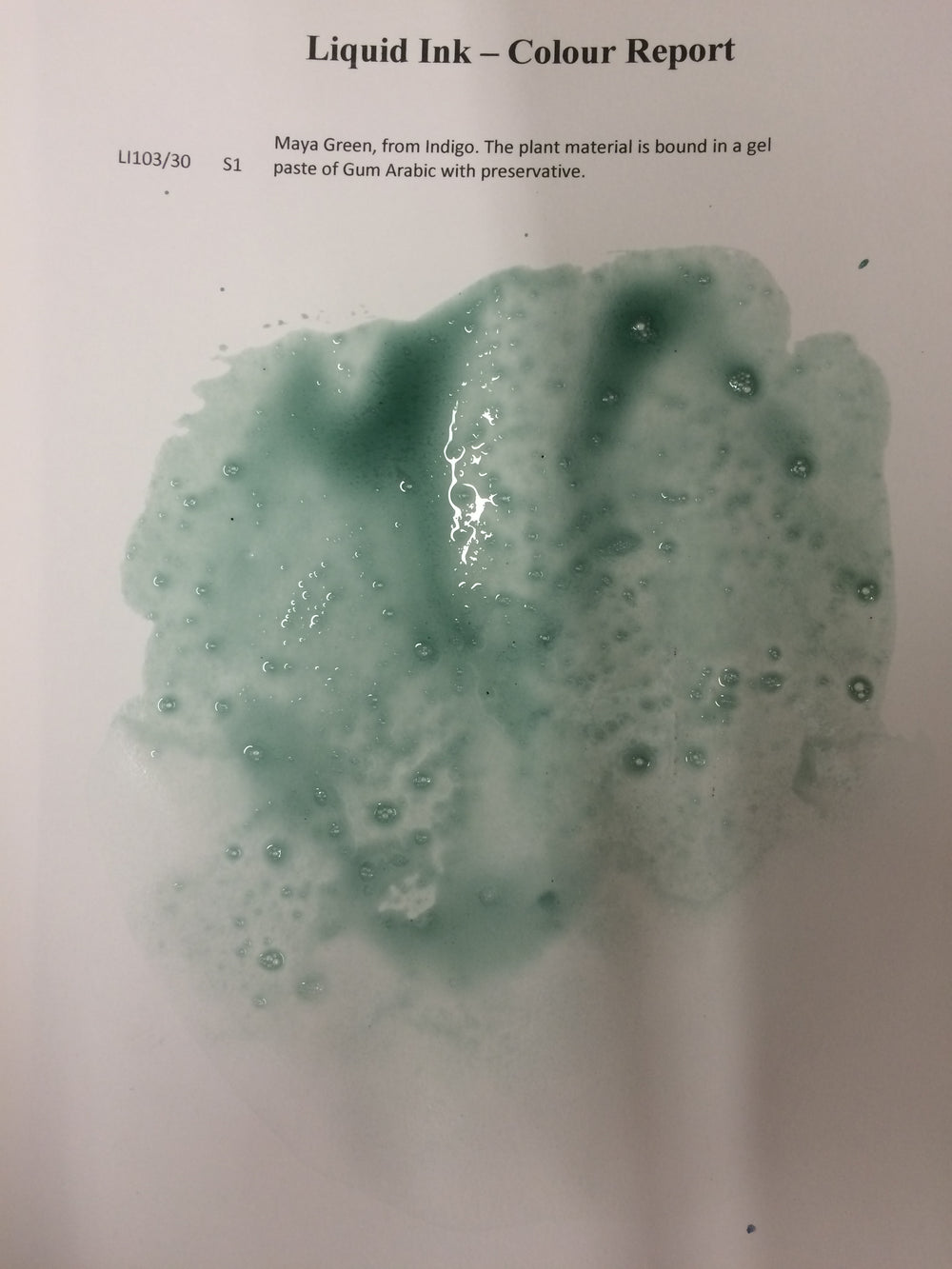 Wallace Seymour Liquid Ink - Maya Green