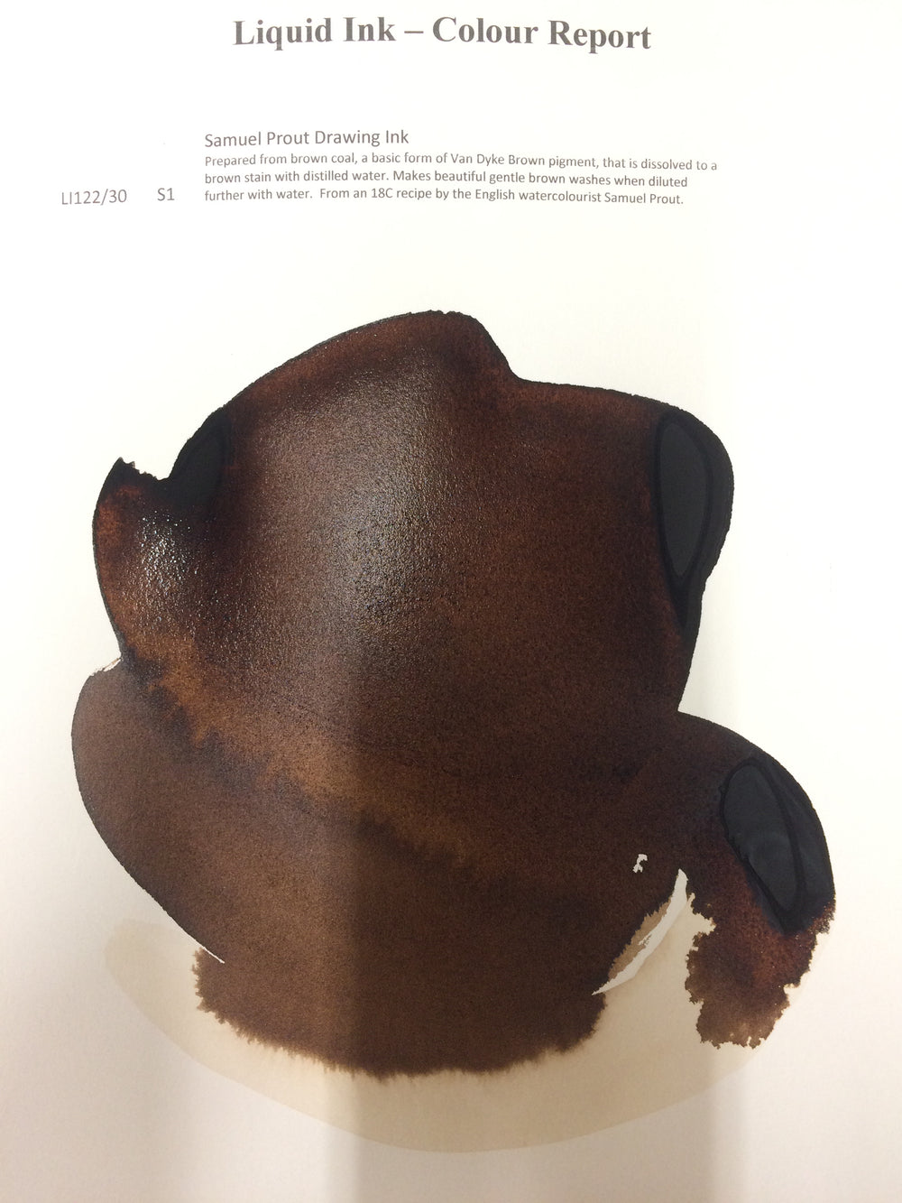 Wallace Seymour Liquid Ink - Samuel Prout Drawing Ink