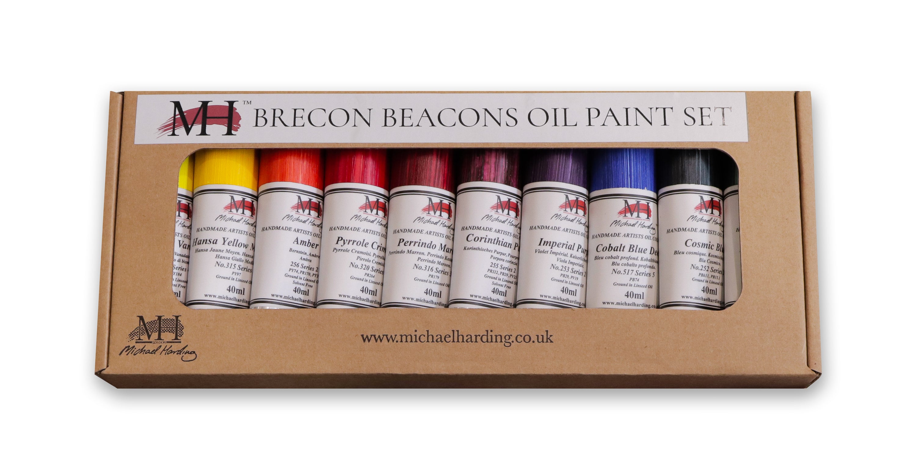 Michael Harding Breacon Beacons Oil Paint Set