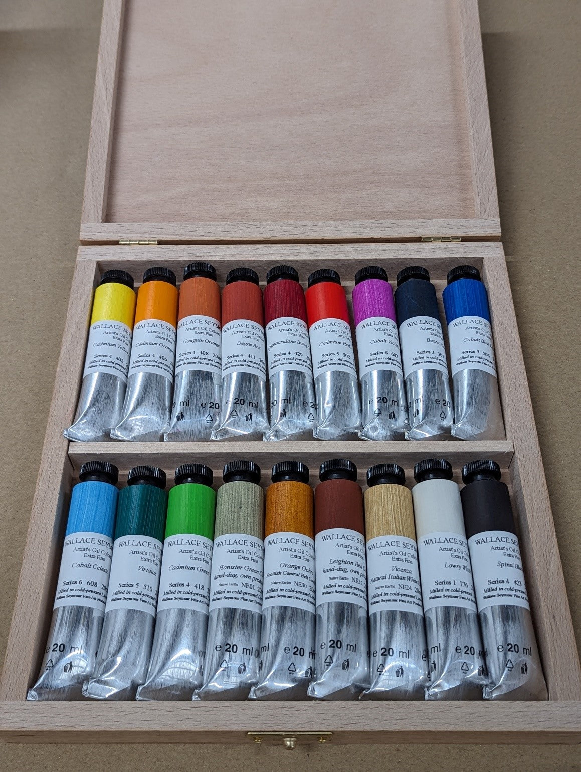 Wallace Seymour Legacy Colours Oil Paint Set