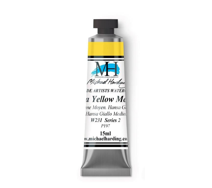 Michael Harding W231 Hansa Yellow Medium WC 15ml