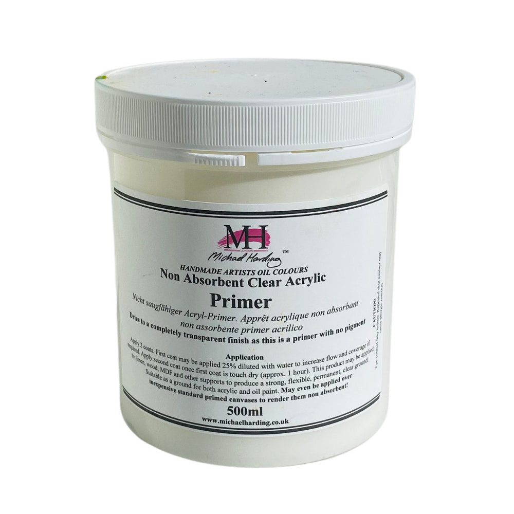 Michael Harding : Non-Absorbent Acrylic Primer - Clear Transparent