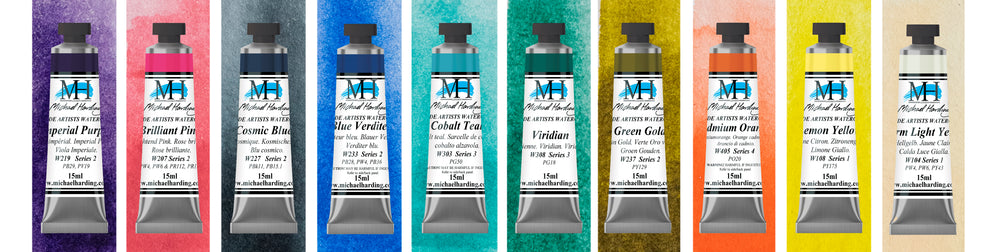 Michael Harding Watercolour Paint Wonderland Set 15ml