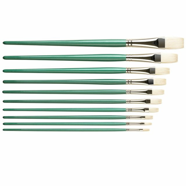 Pro Arte Brushes - Series A Hog Long Flat