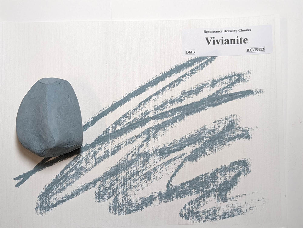 Wallace Seymour Renaissance Drawing Chunks - Vivianite