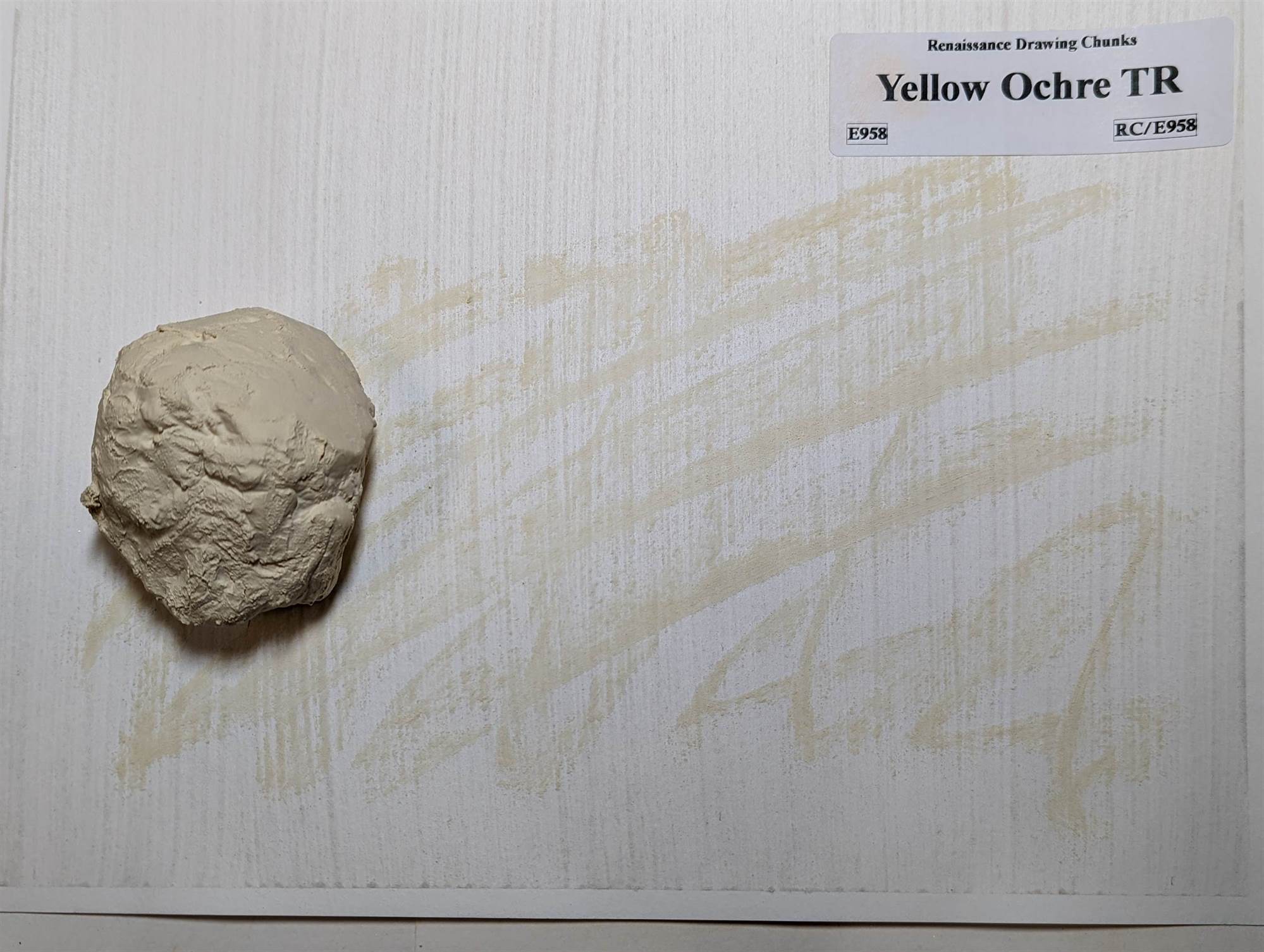Wallace Seymour Renaissance Drawing Chunks - Yellow Ochre TR