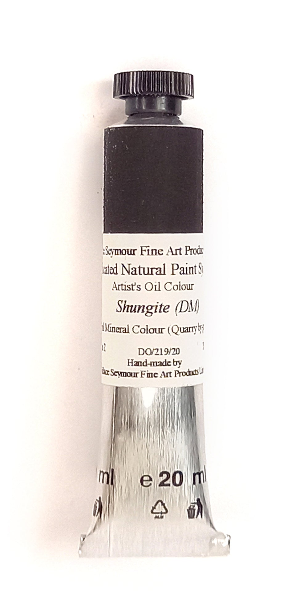 Wallace Seymour - Natural Paint System - Oil -  Shungite - Natural Mineral Colour
