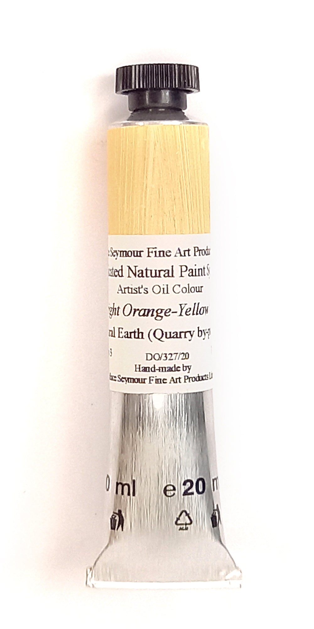 Wallace Seymour - Natural Paint System - Oil -  Bright Orange-Yellow Ochre - Natural Earth