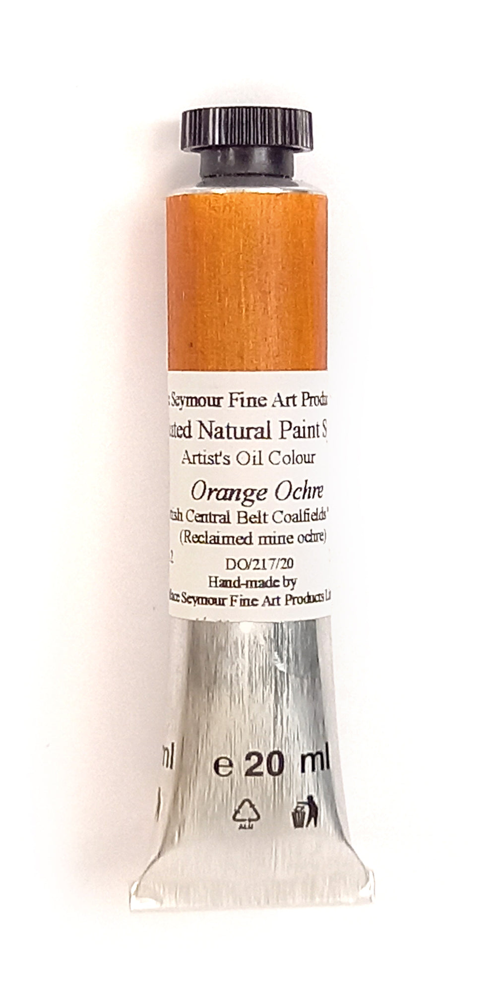Wallace Seymour - Natural Paint System - Oil -  Orange Mine Ochre