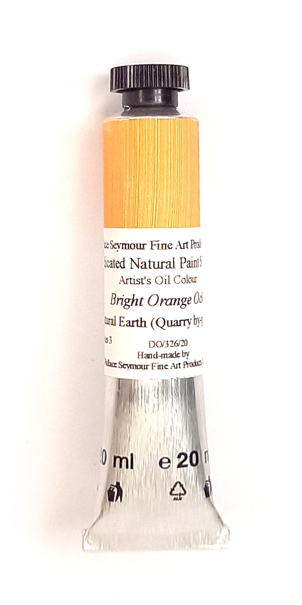 Wallace Seymour - Natural Paint System - Oil -  Bright Orange Ochre - Natural Earth