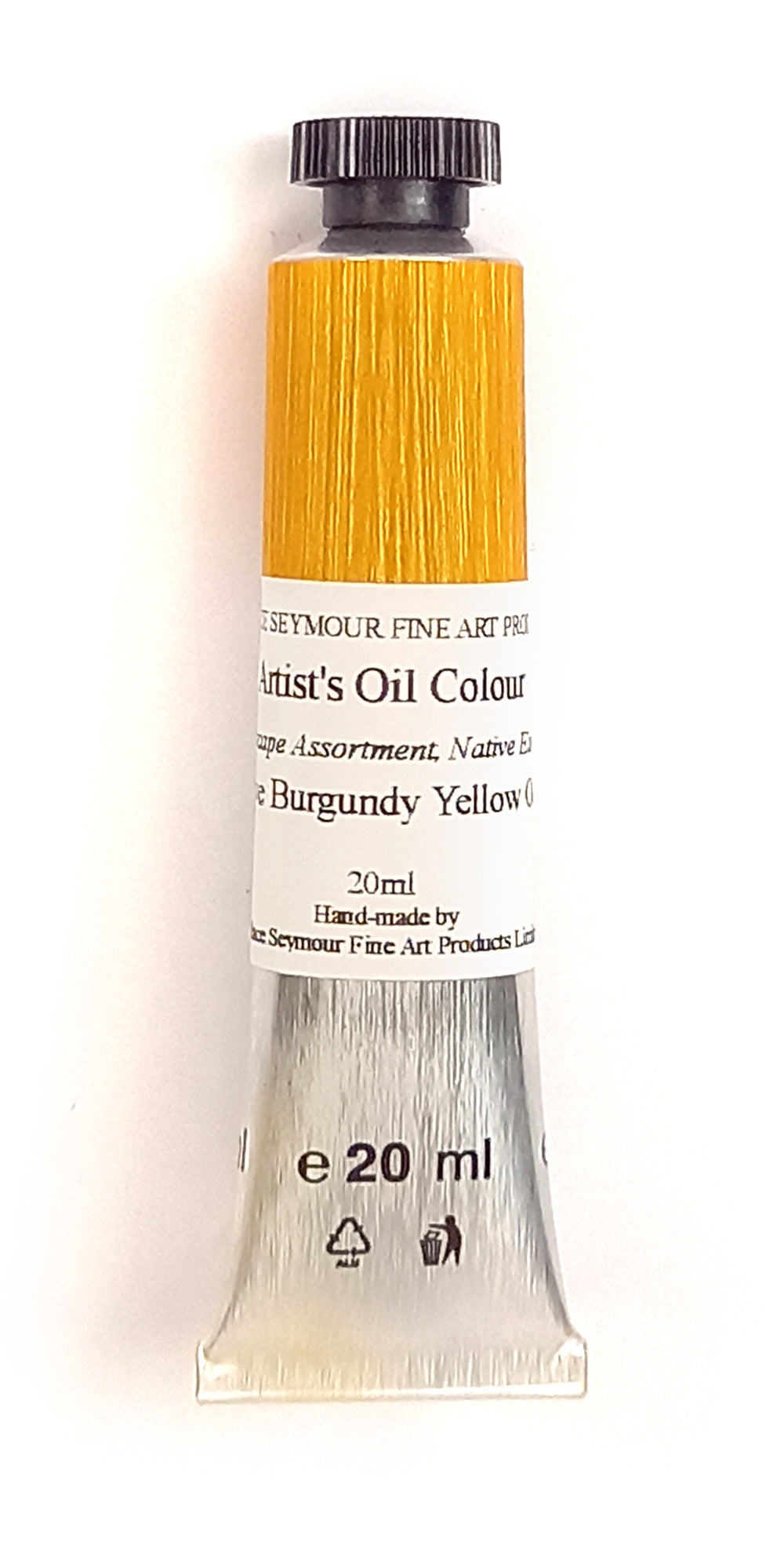 Wallace Seymour - Natural Paint System - Oil -  Puisaye Burgundy Yellow Ochre