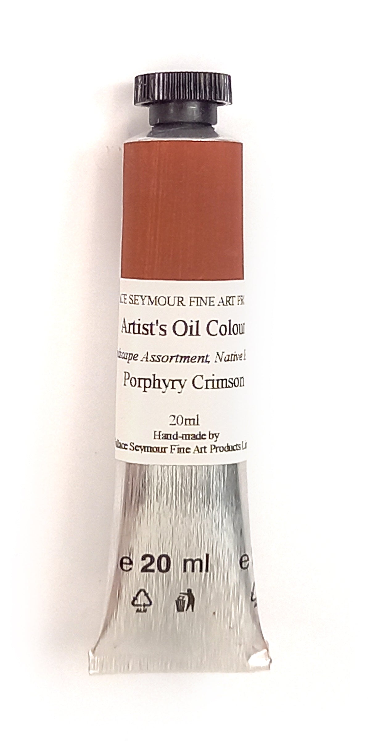 Wallace Seymour - Natural Paint System - Oil -  Porphyry Crimson