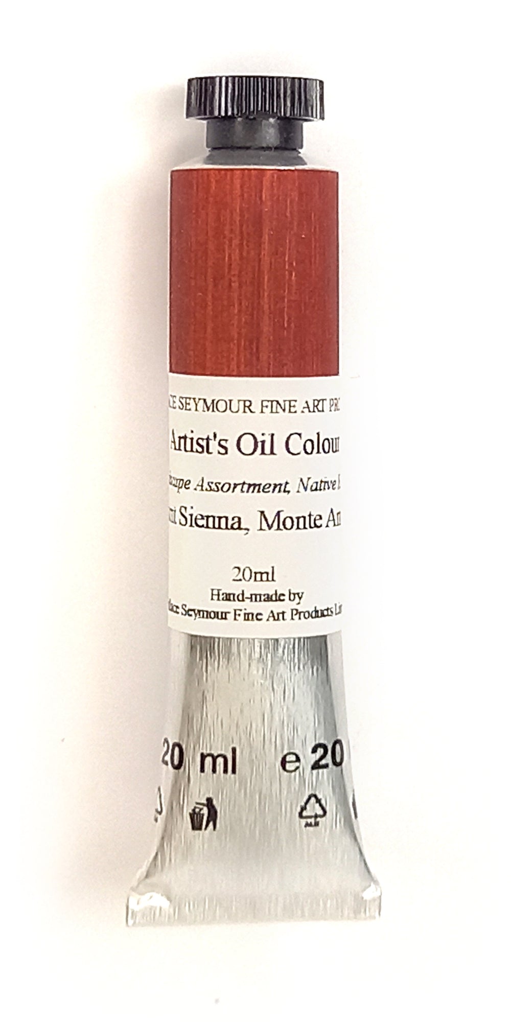 Wallace Seymour - Natural Paint System - Oil -  Burnt Sienna, Monte Amiata