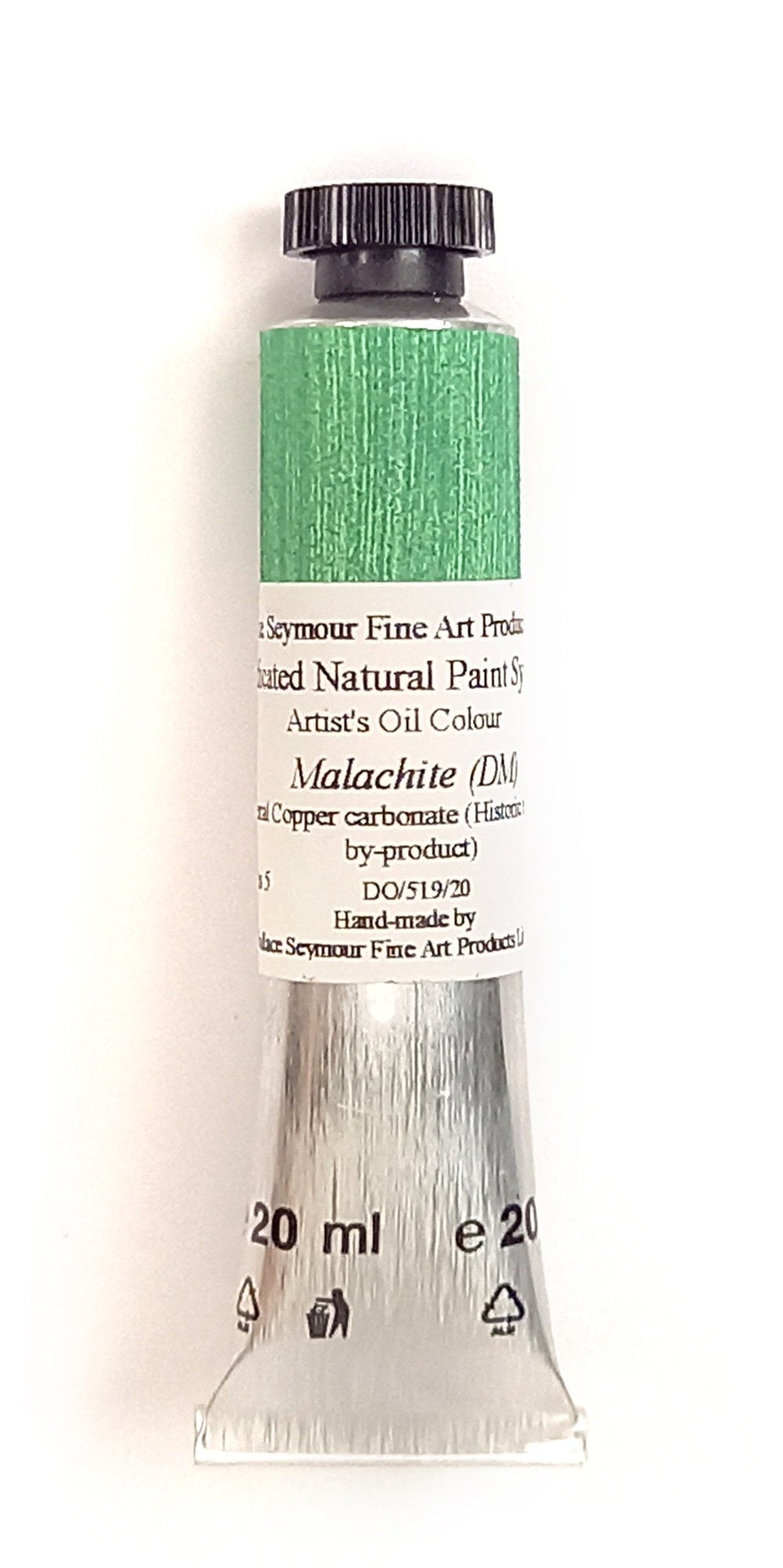 Wallace Seymour - Natural Paint System - Oil -  Malachite - Mineral Copper carbonate