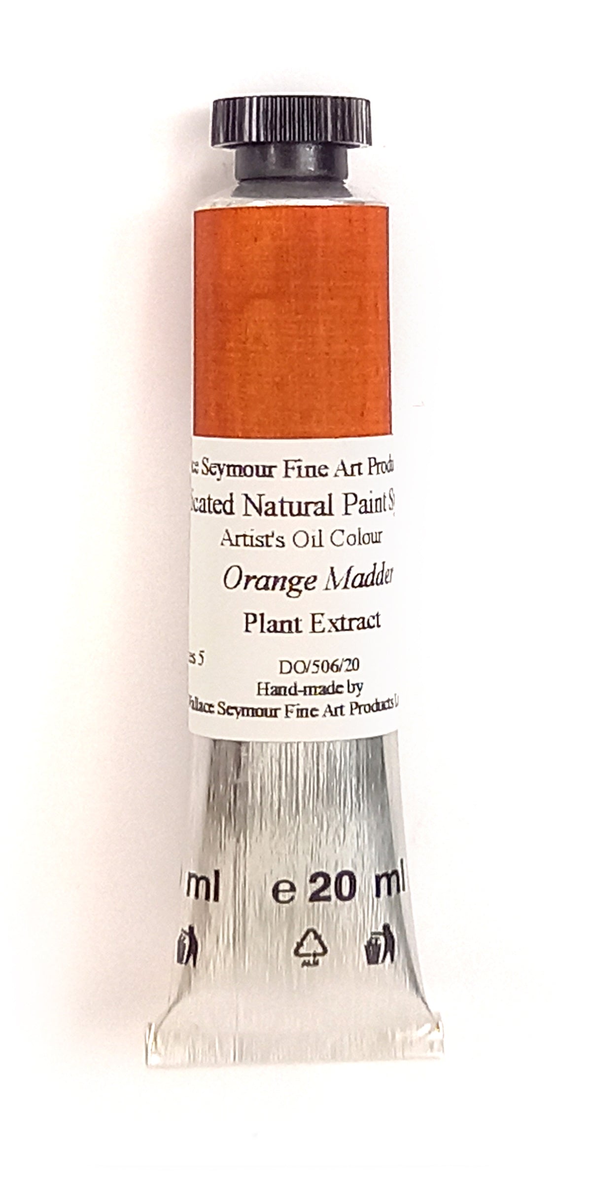 Wallace Seymour - Natural Paint System - Oil -  Orange Madder