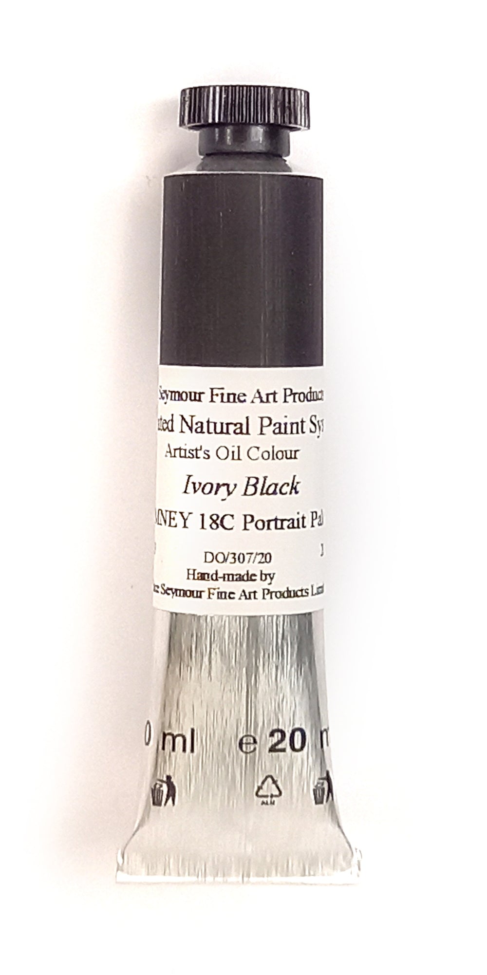 Wallace Seymour - Natural Paint System - Oil -  Ivory Black