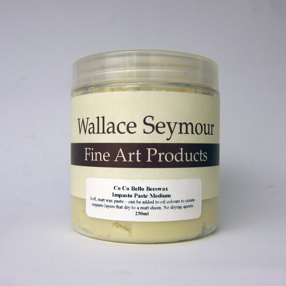 Wallace Seymour : Co-Co Bello Beeswax Impasto Paste Medium