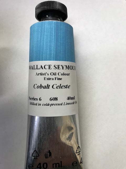 Wallace Seymour Oil Paint: Cobalt Celeste