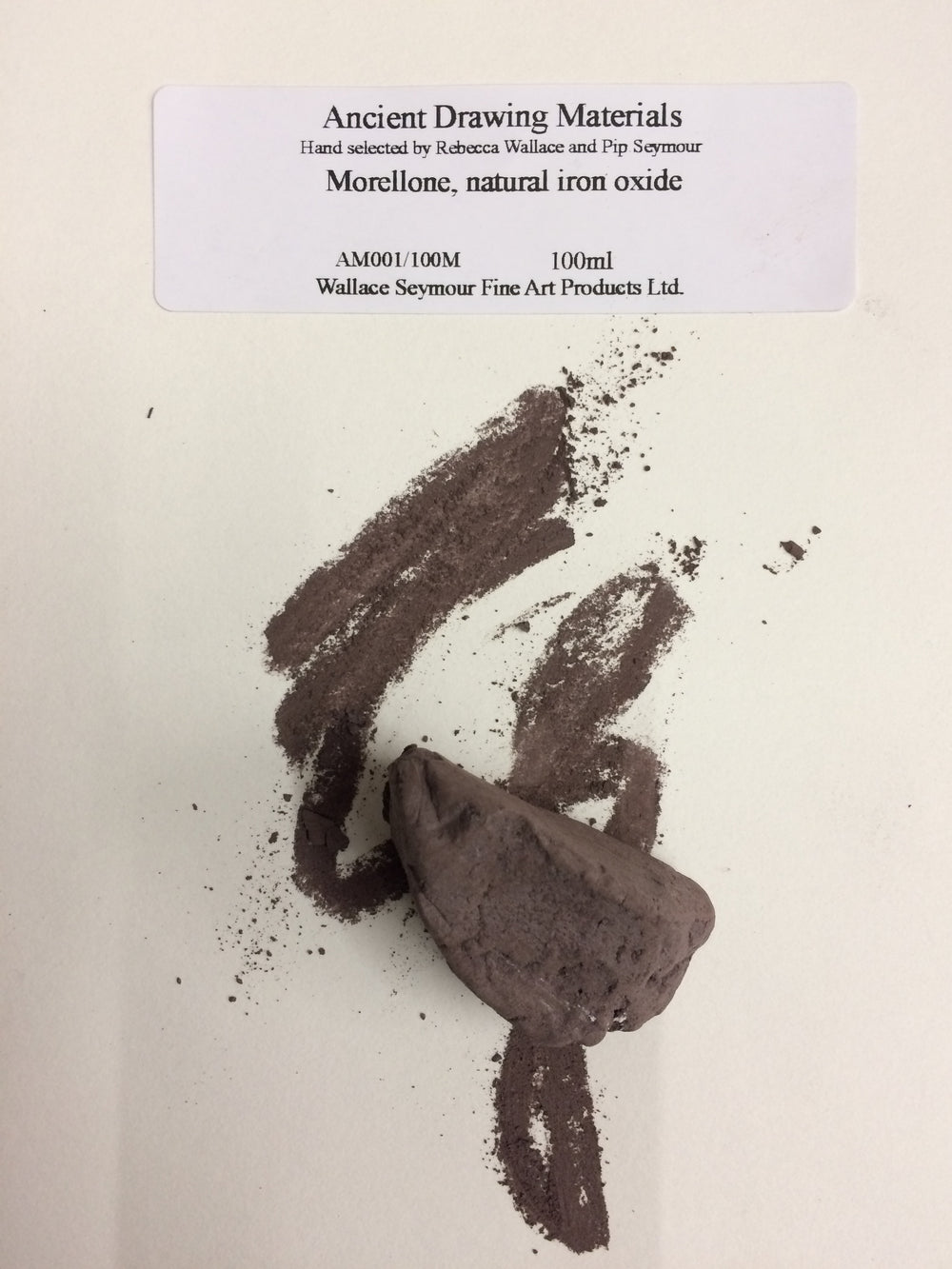 Morellone, natural iron oxide Drawing Stone