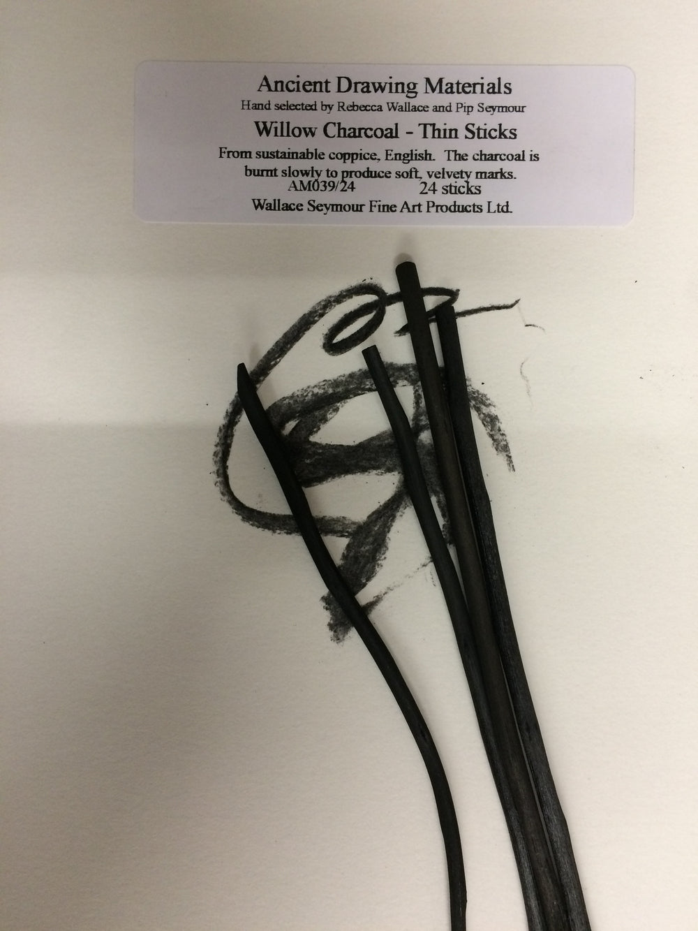 Willow Charcoal - Thin Sticks