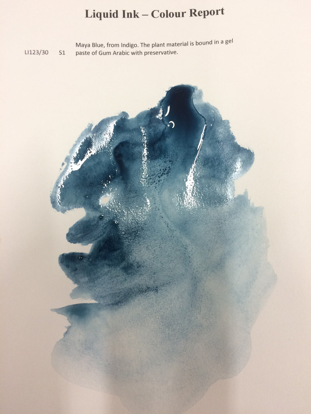 Wallace Seymour Liquid Ink - Maya Blue
