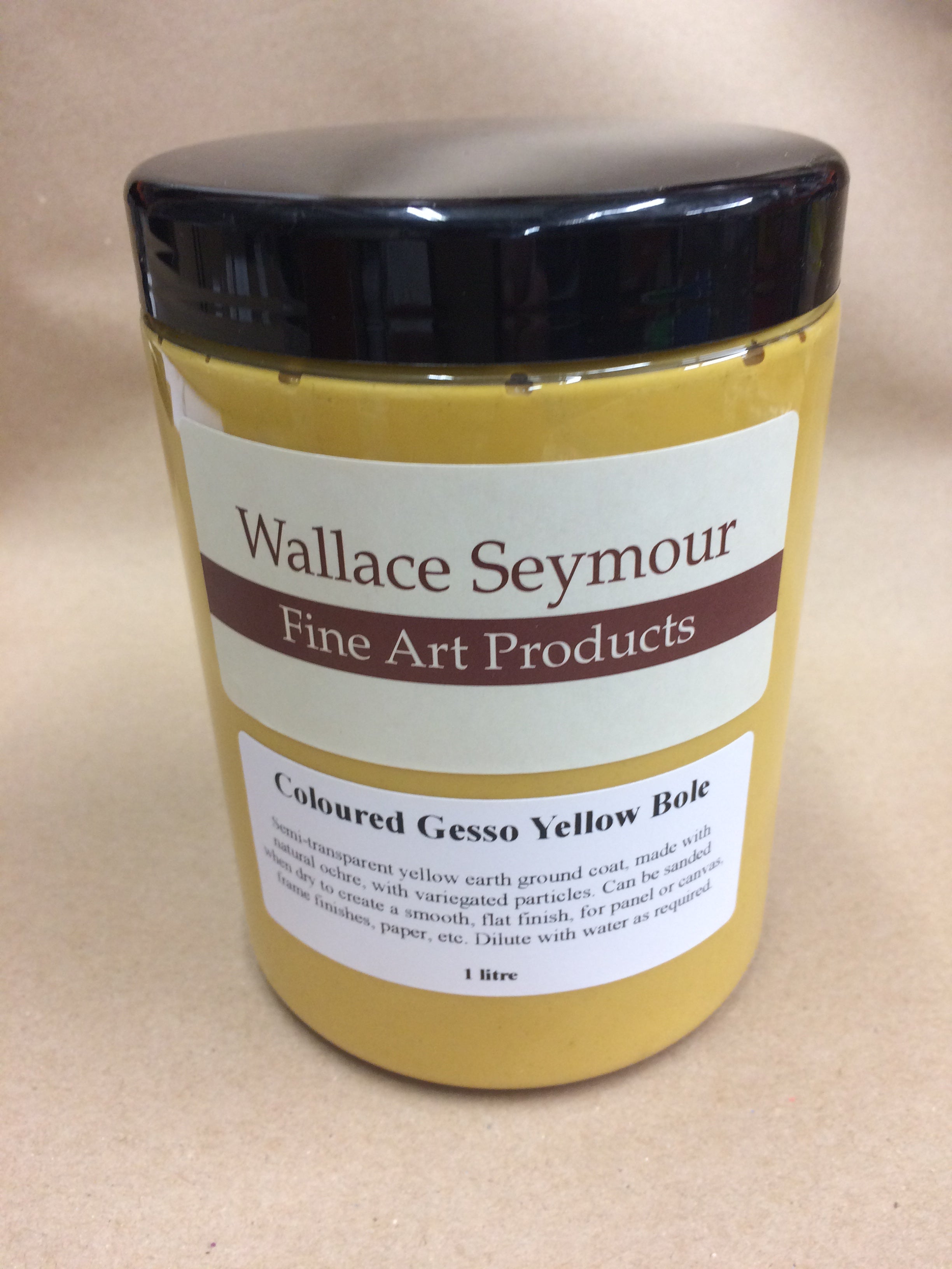 Wallace Seymour : Acrylic Coloured Gesso Yellow Bole – Art Req Limited